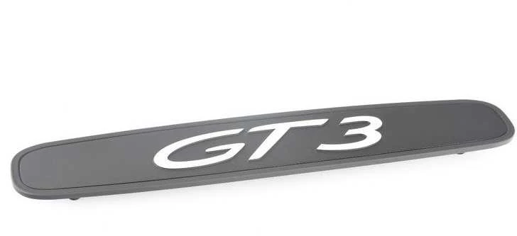PORSCHE 911 997 997 galinio GT3 pamušalo emblema 99655130590A03 NEW GENUINE