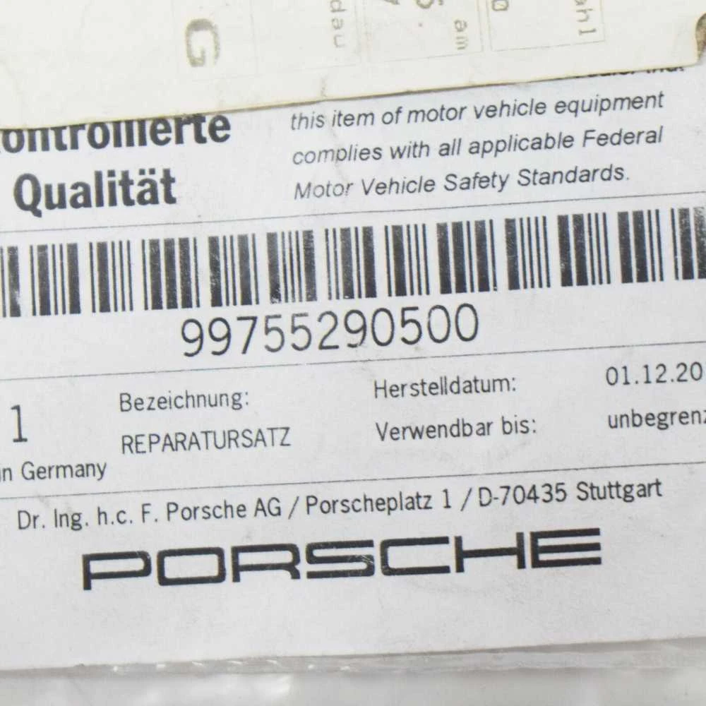 PORSCHE 911 997 prietaisų skydelio puodelio laikiklio taisymo rinkinys 99755290500 NAUJAS GENUINALUS