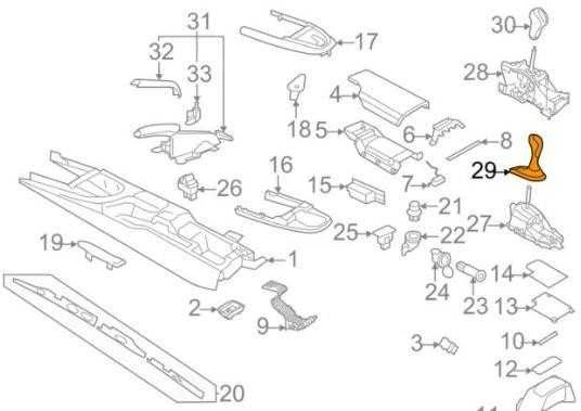PORSCHE 911 997 Rankinė 6 pavarų perjungimo rankenėlė 99742407550FOU NEW GENUINE