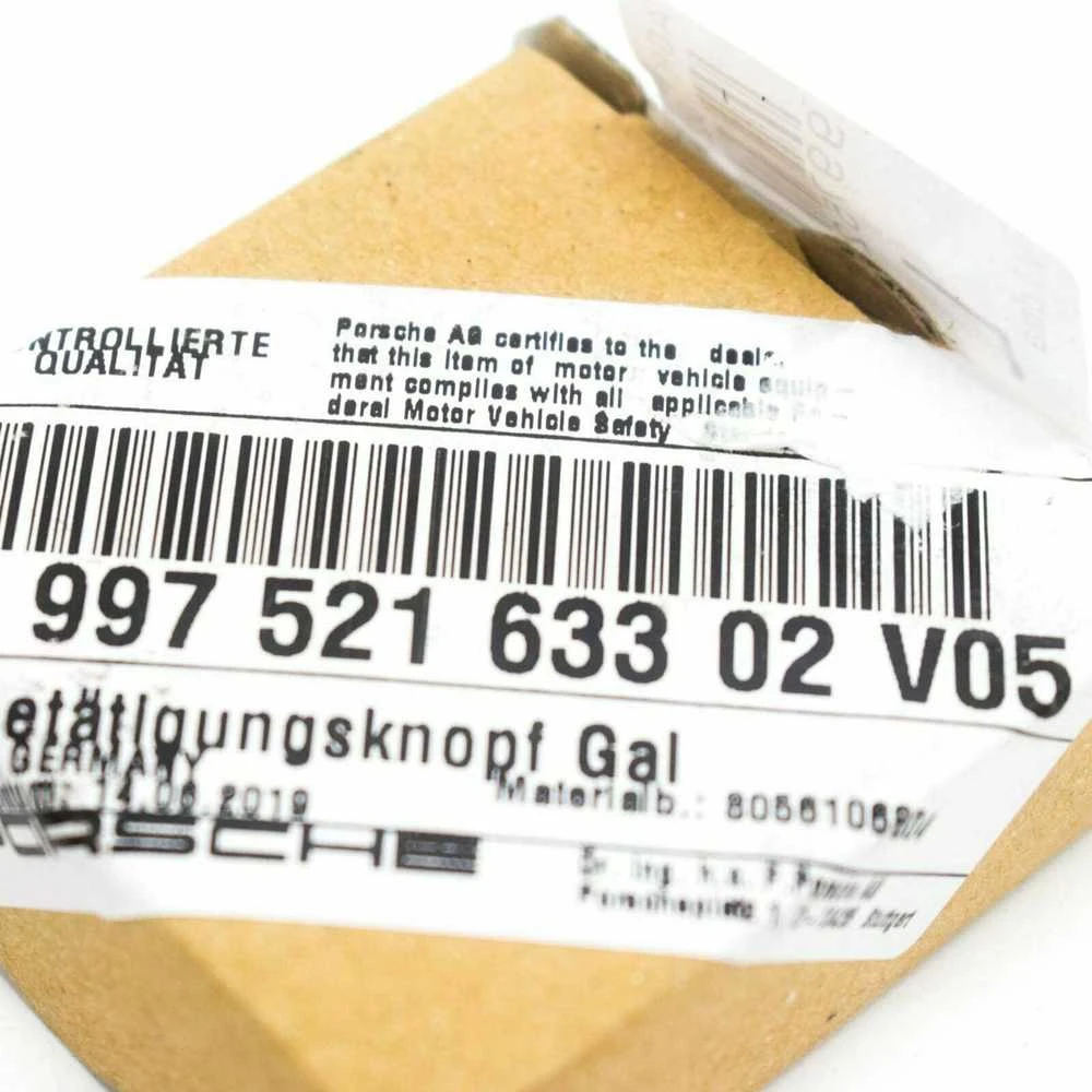 PORSCHE 911 997 Sėdynės pavarų svirties valdymo mygtukas 99752163302V05 NEW GENUINE