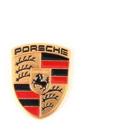 "Porsche 911 Cayenne Boxster" herbo emblema, skirta nuotolinio rakto galvutės pulteliui, originali