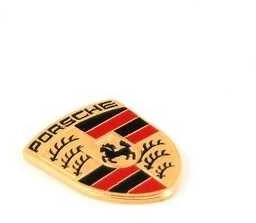 "Porsche 911 Cayenne Boxster" herbo emblema, skirta nuotolinio rakto galvutės pulteliui, originali