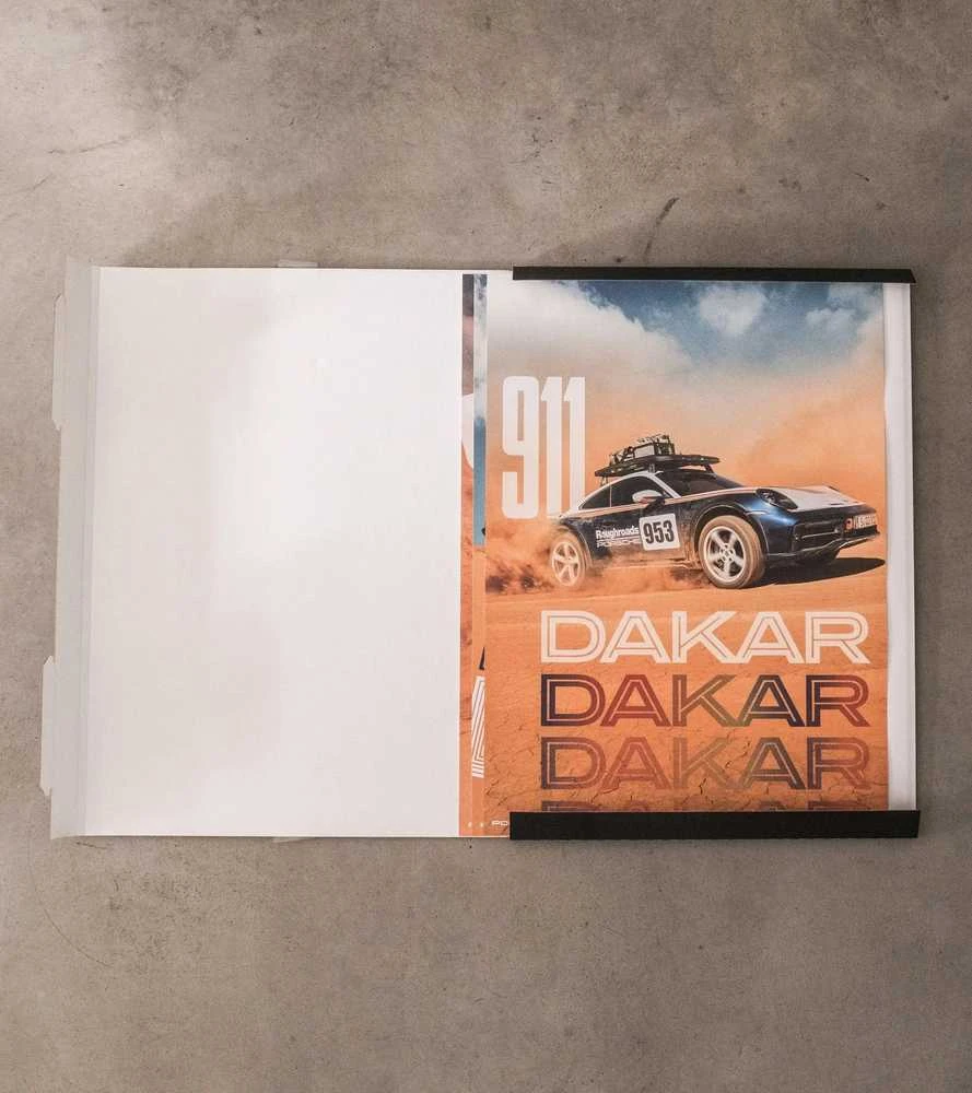 Porsche 911 Dakaro Plakatu Rinkinys Originalus WAP0925010PDKP