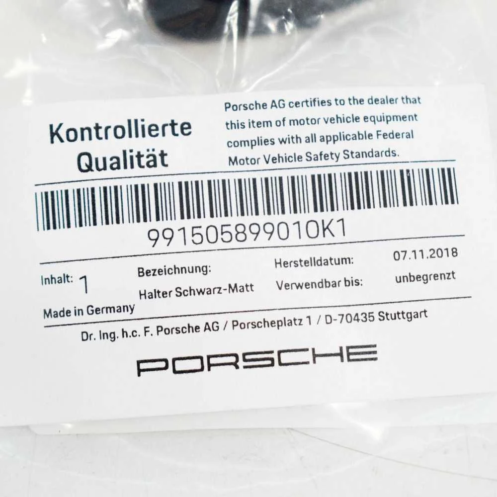 PORSCHE 918 CAYMAN 982 Galinio kameros laikiklio tvirtinimas 99150589901OK1 NAUJAS ORIGINALUS