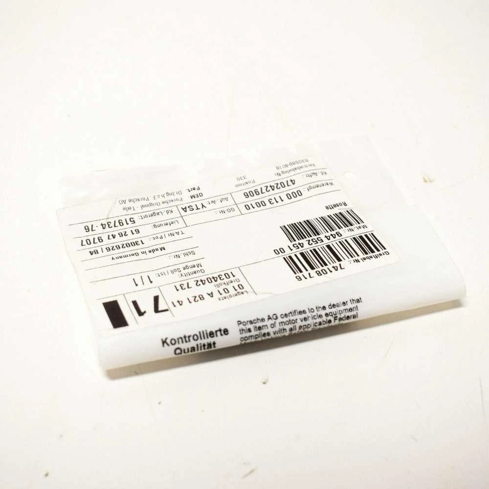 PORSCHE 944 Priekinio skydelio grotelių apdaila 94455245100 944552-45100 NAUJA ORIGINALI