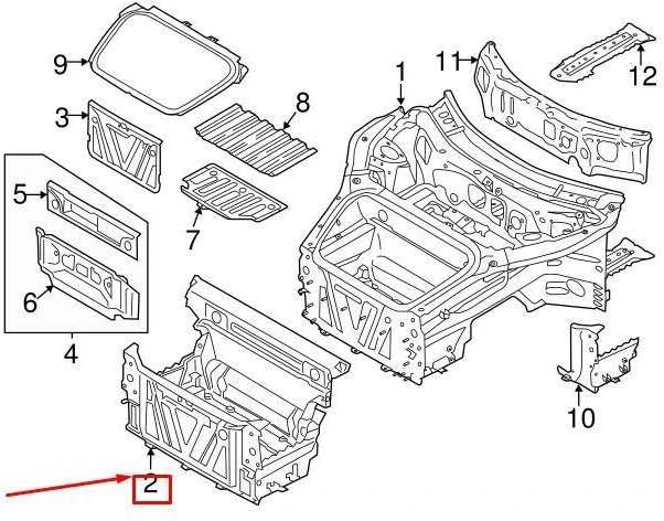 Porsche 991 99 Bagažinės Dėklas Originalus 99150192000GRV