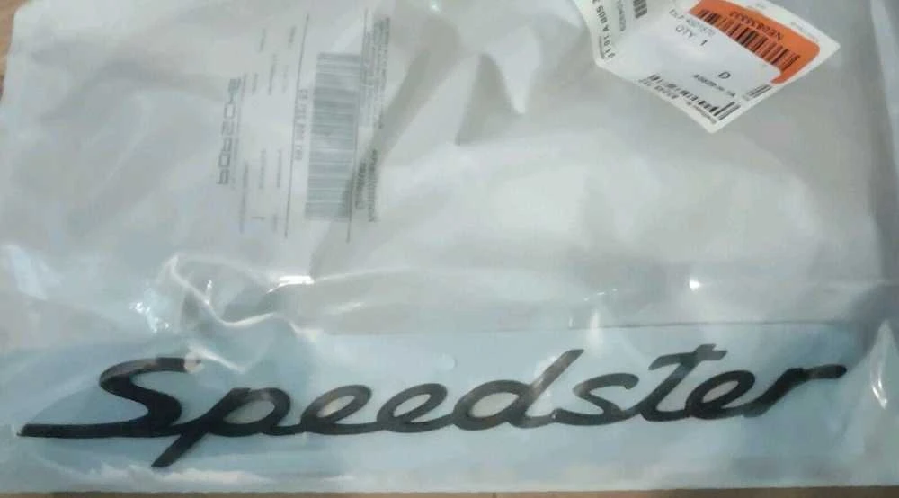 Porsche 991R GT3 Inscription Juodas Originalus 99155922182
