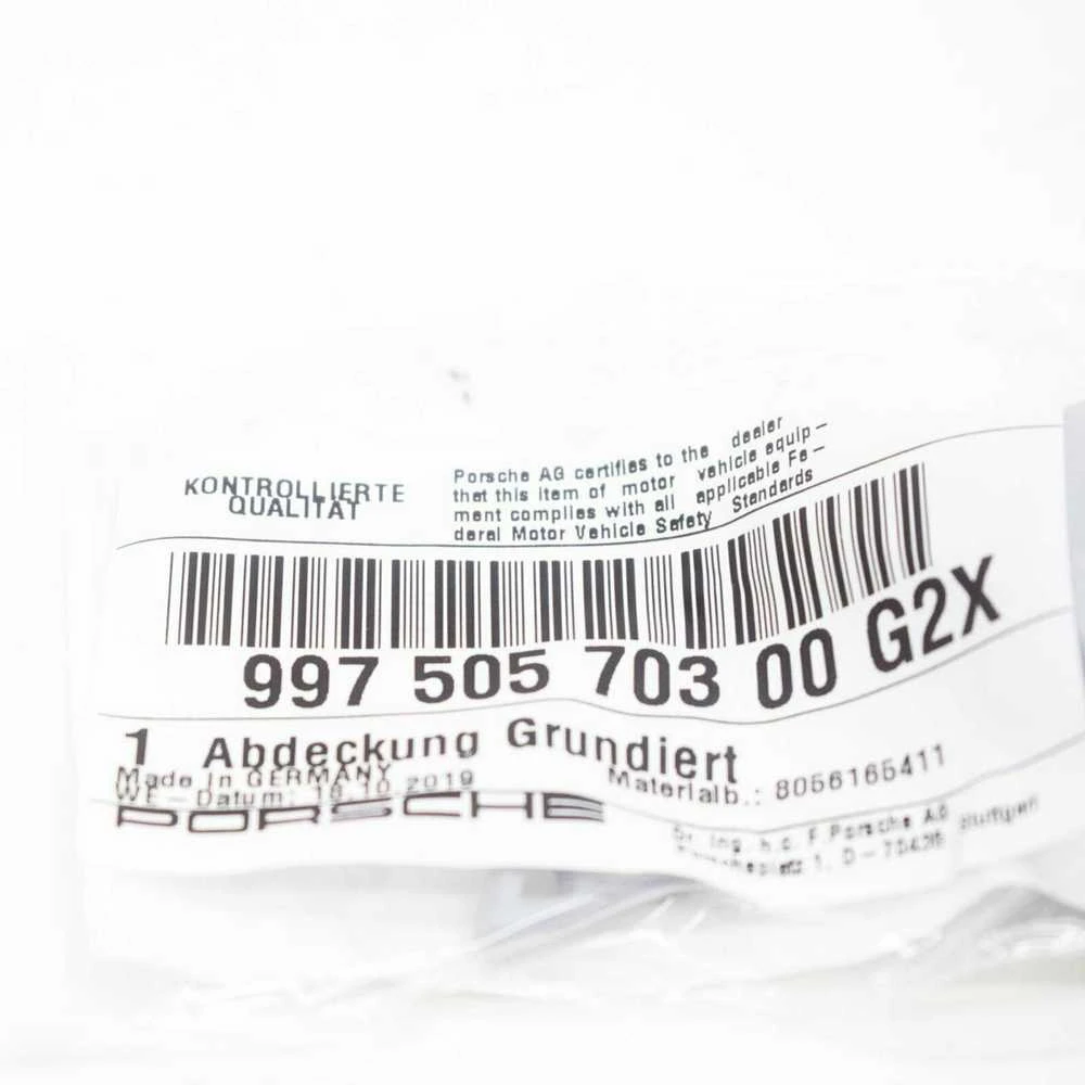Porsche 997 Gruntinė Danga Originalus 99750570300G2X