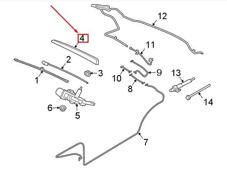 PORSCHE 9Y0 9Y3 galinio stiklo valytuvo rankenos dangtelis originalus 974955435B