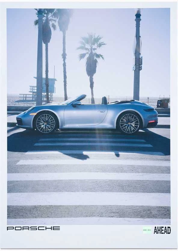 Porsche Plakatų Rinkinys Pietvakariai Originalus WAP0929030RPSA