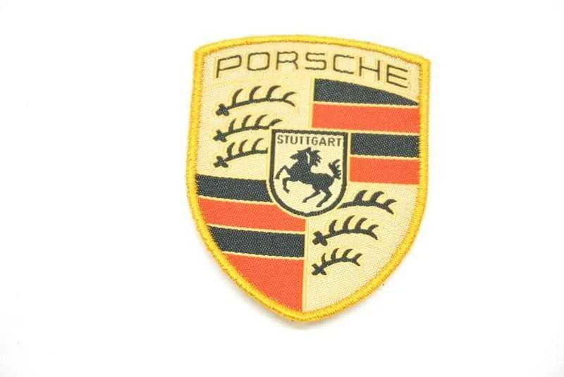 PORSCHE Audinio Siuvinėtas Spalvotas Emblema - Sėdynės Kombinezonai Paltas Originalus WAP10706714