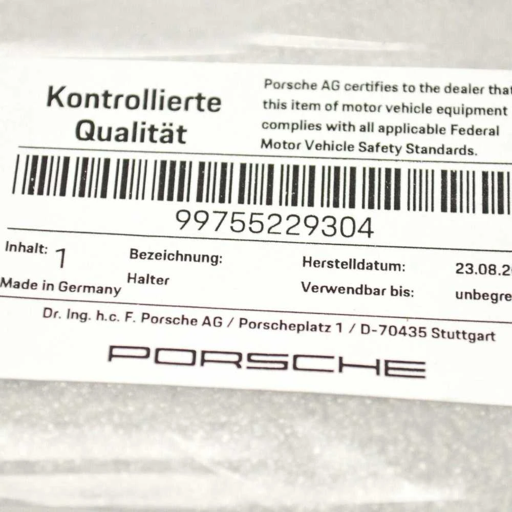 Porsche Boxster 987 997 911 Facelift RHD puodelių laikiklis 99755229304 NAUJAS