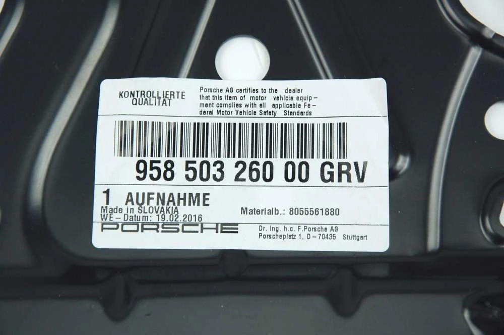 PORSCHE Cayenne 11-18 priekinis dešinysis priekinio žibinto laikiklis originalus 95850326000GRV