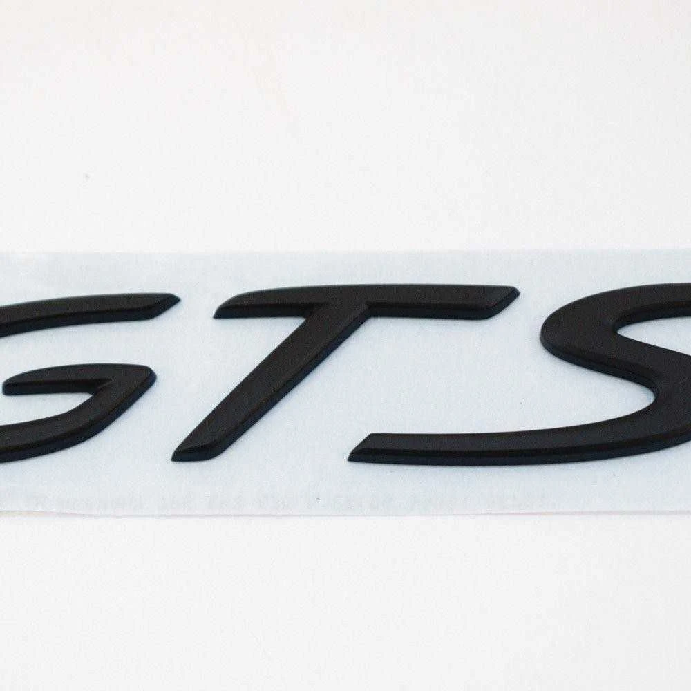 Porsche Cayenne 92A Galinės durys GTS ženklelis emblema lipdukas 95855967530 NAUJAS ORIGINALUS