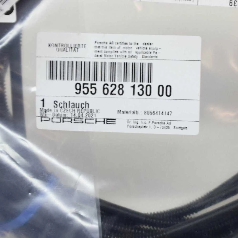 PORSCHE CAYENNE 92A Priekinio stiklo plovimo žarna 95562813000 NAUJA ORIGINALI