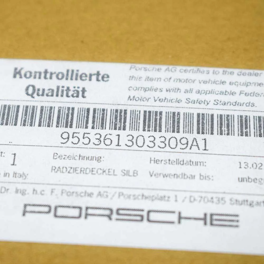 Porsche Cayman 987 2005 2006 Ratlankas Kepurės Apdangalas Originalus 955361303309A1