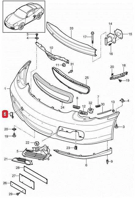 Porsche Cayman Boxster dangtelis 2005 2006 Originalus 98750570306G2L