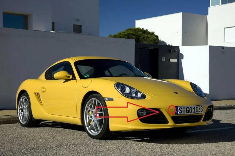 Porsche Cayman Boxster dangtelis 2005 2006 Originalus 98750570306G2L