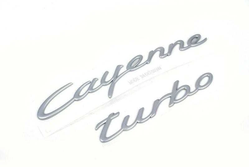 Porsche Cayman Boxster Logo Satin Aliuminis 2005 2006 Originalus 955559038014W9