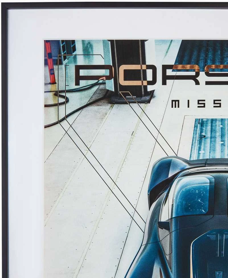 PORSCHE galerijos atspaudas Nr. 1 – Misija X hiperautomobilis – ribotas leidimas
