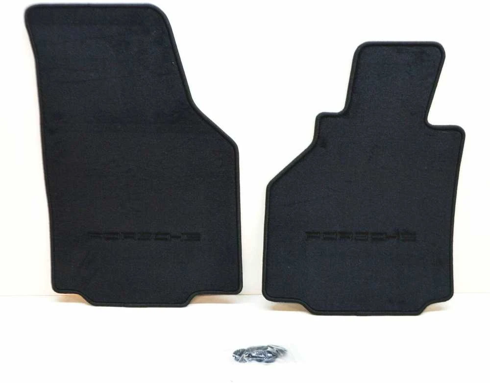 PORSCHE Grindų kilimėlių rinkinys - juodas 00004480053A10