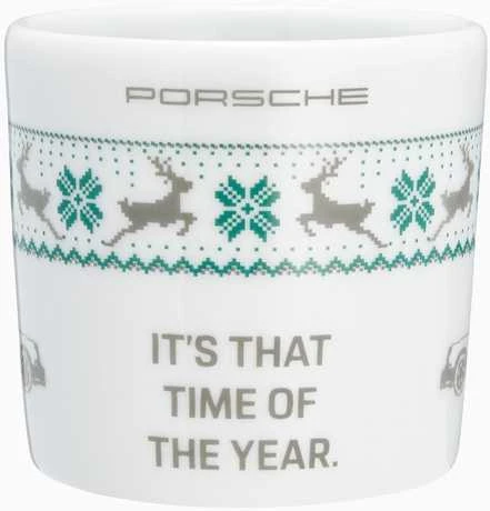 PORSCHE kolekcininko espreso puodelis Nr. 1 – Kalėdos – Riboto leidimo