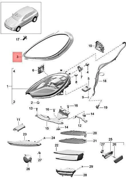 Porsche Macan 95 2014 2018 Dešinės Pusės Variklio Gasket Originalus 95B941323D