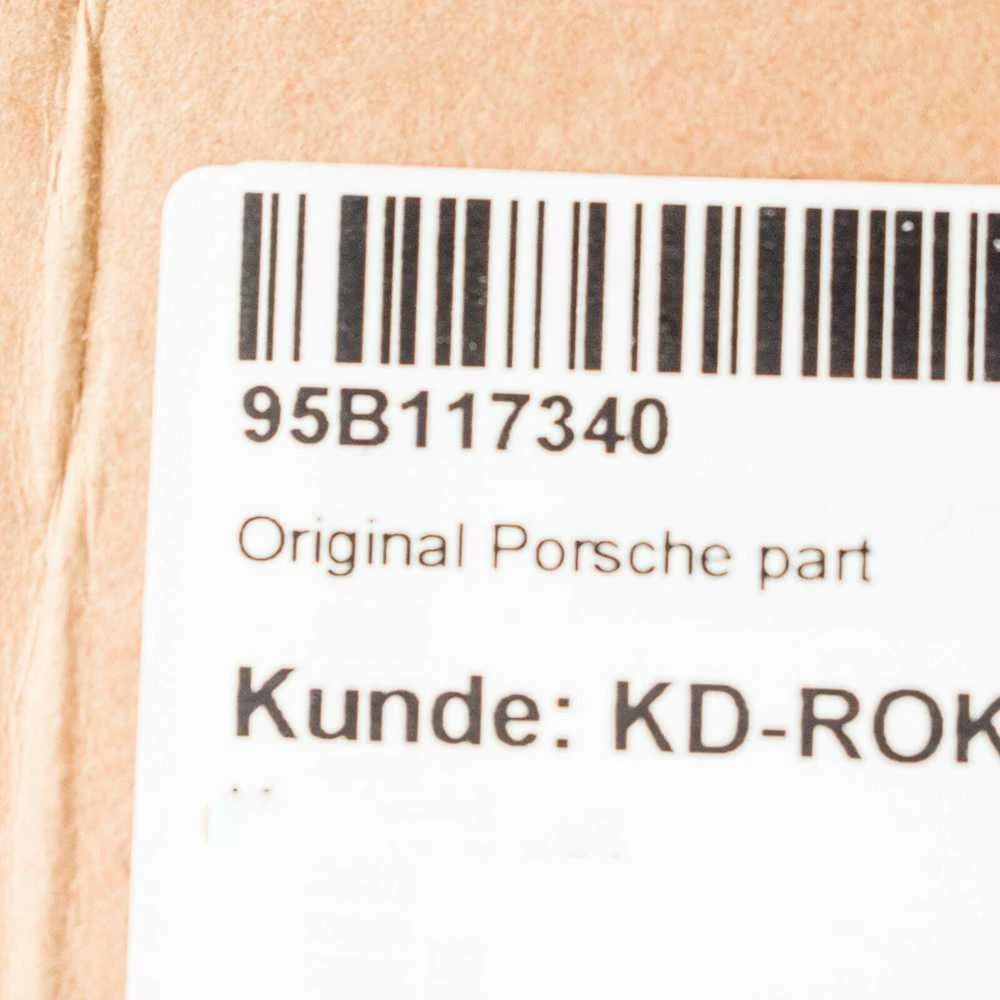 PORSCHE MACAN 95B 95B117340 Galinis dešinysis įsiurbimo oro aušintuvo ortakis NEW GENUINE
