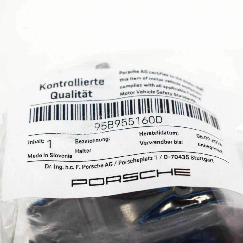 PORSCHE MACAN 95B Kronšteinas priekinių žibintų ploviklio dešinysis 95B.955.160.D NEW GENUINE