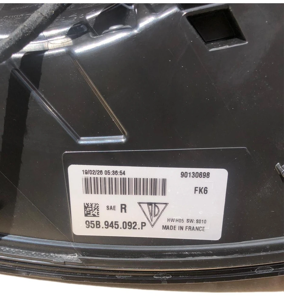 Porsche Macan Galinis Žibintas 2019 Originalus 95B945092S