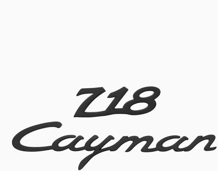 Porsche Magnetiniai Užrašai 718 Cayman Originalus WAP0502060PCAY