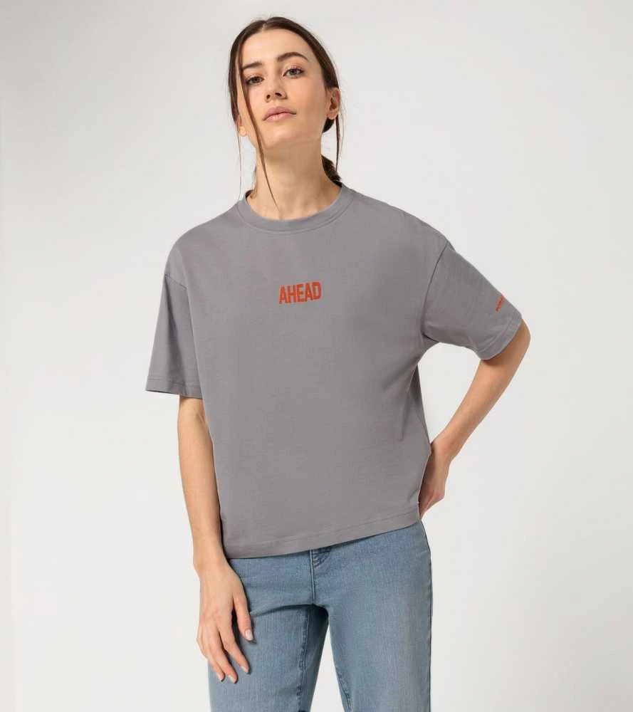 PORSCHE moterų AHEAD marškinėliai