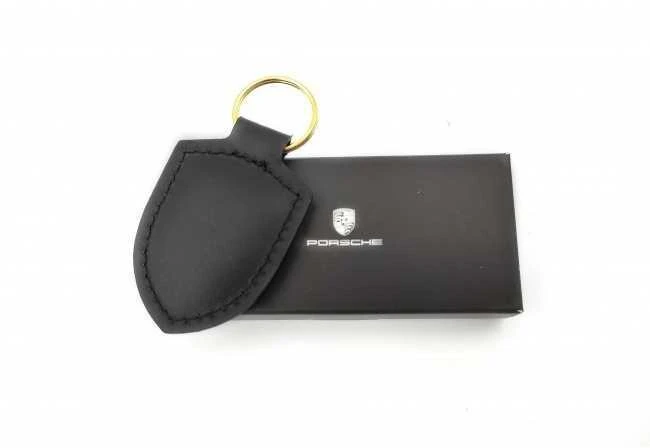 "Porsche" odinis raktų pakabukas raktų pakabukas emblema juodas herbas originalus WAP0500900E