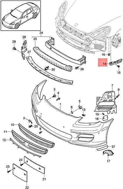 Porsche Panamera 970 97 2010 2016 Originalus 97050553602