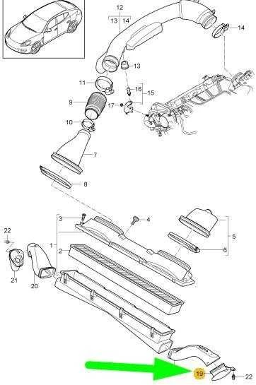 PORSCHE PANAMERA 970 Kairės pusės vadovas funnel 97011025110 NAUJAS ORIGINALUS