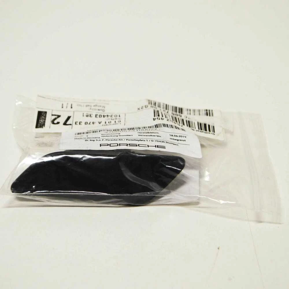PORSCHE PANAMERA 970 priekinio kairiojo žibinto ploviklio dangtelis 97050573100G2X NEW GENUINE