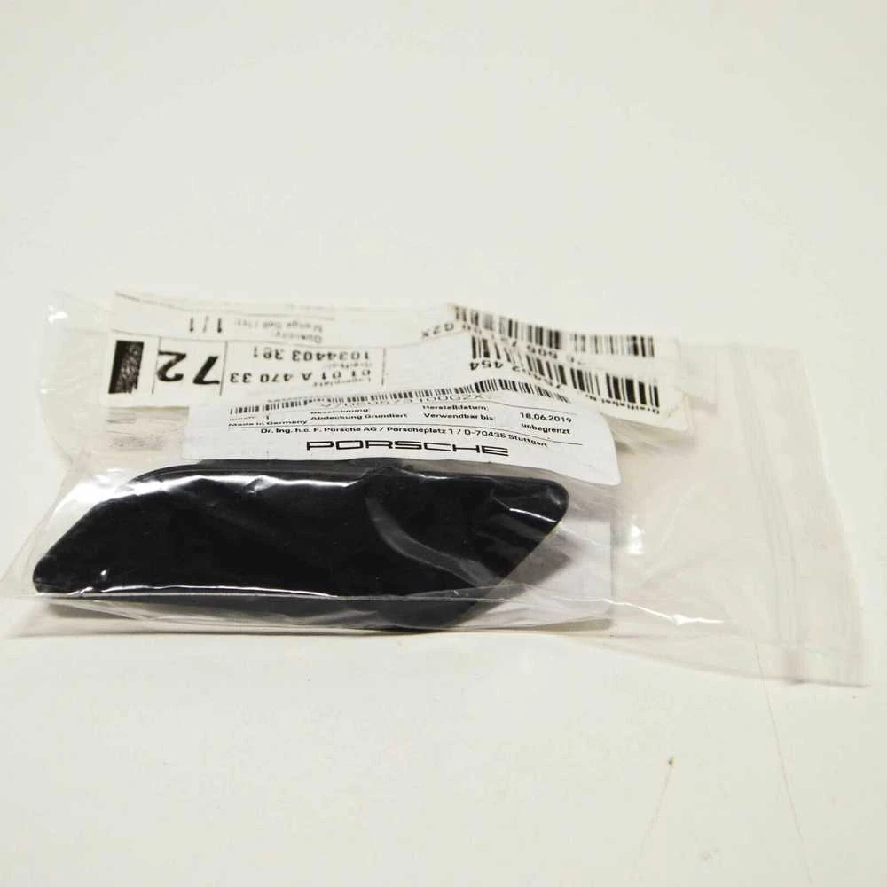 PORSCHE PANAMERA 970 priekinio kairiojo žibinto ploviklio dangtelis 97050573100G2X NEW GENUINE