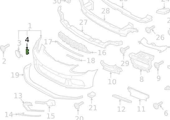 PORSCHE PANAMERA 971 Kairės pusės priekinių žibintų ploviklio dangtelis 971807753G2X NEW GENUINE