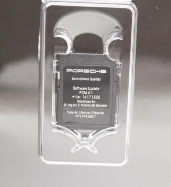 Porsche PCM programinės įrangos SD kortelė originali 971919360T