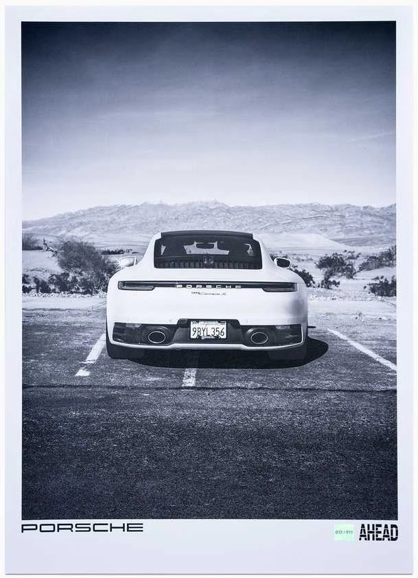 Porsche Plakatu Rinkinys AHEAD 1 Pietvakariu Originalus WAP0929010RPSA