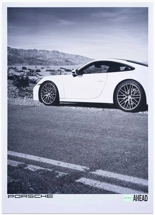 Porsche Plakatu Rinkinys AHEAD 1 Pietvakariu Originalus WAP0929010RPSA