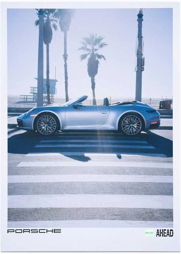 Porsche Plakatų Rinkinys Pietvakariai Originalus WAP0929030RPSA