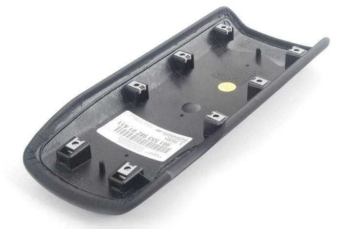 Porsche porankio dangtelis centrinėje konsolėje su iškilniu herbu juodas 2012-2016 991 911 OEM