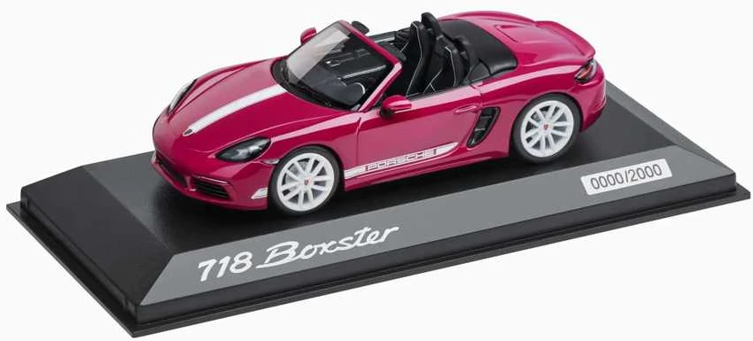 PORSCHE Porsche 718 Boxster miniatiūra 1:43