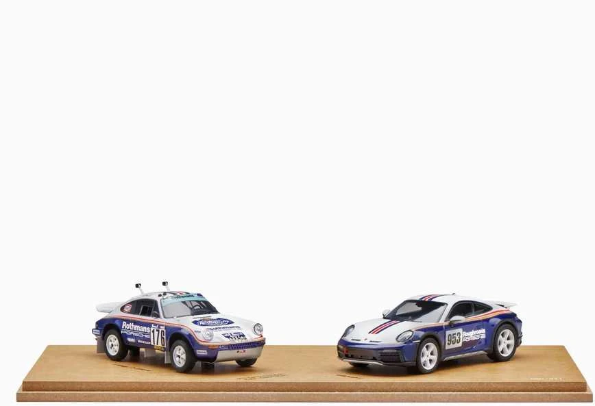 PORSCHE Porsche 911 Dakar (992) Ralio dizaino paketas ir Porsche 953 dvigubas rinkinys – ribotas.