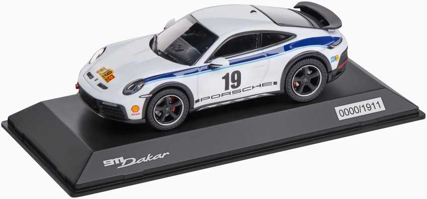 PORSCHE Porsche 911 Dakar (992) Rally miniatūra 1:43