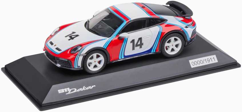 PORSCHE Porsche 911 Dakaras miniatiūra 1:43