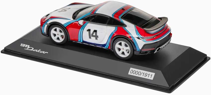 PORSCHE Porsche 911 Dakaras miniatiūra 1:43