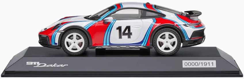 PORSCHE Porsche 911 Dakaras miniatiūra 1:43