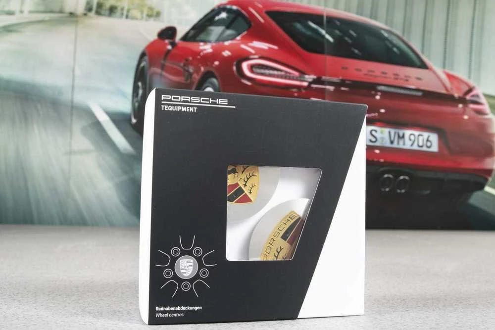 "Porsche" stebulės dangtelių rinkinys Spalvotas, 00004460737
